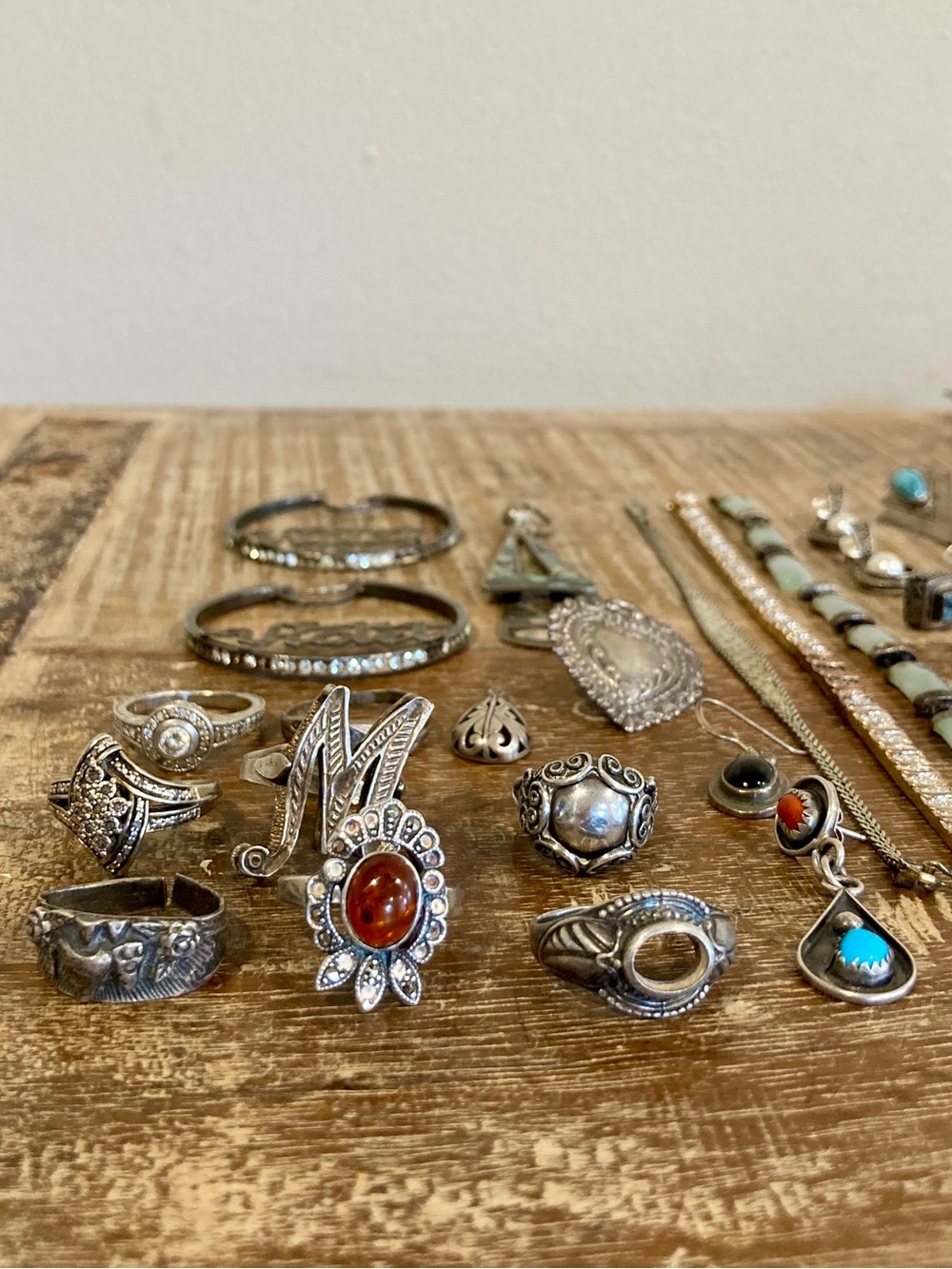 Broken Sterling Silver Jewelry Lot for Crafting - Picture 5 of 17